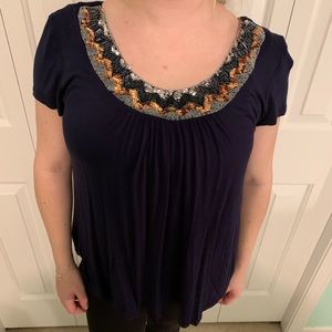 Beautiful Beaded Top from Buckle